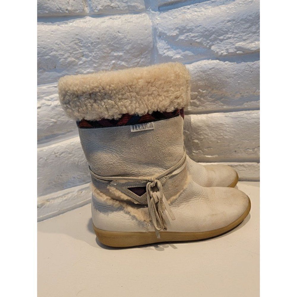 Technica vintage Embroidered Women's winter boots size 6.5